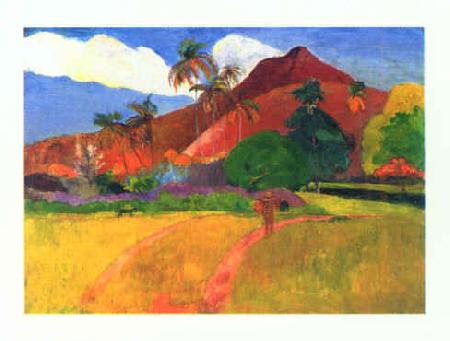 Paul Gauguin Tahitian Landscape Germany oil painting art